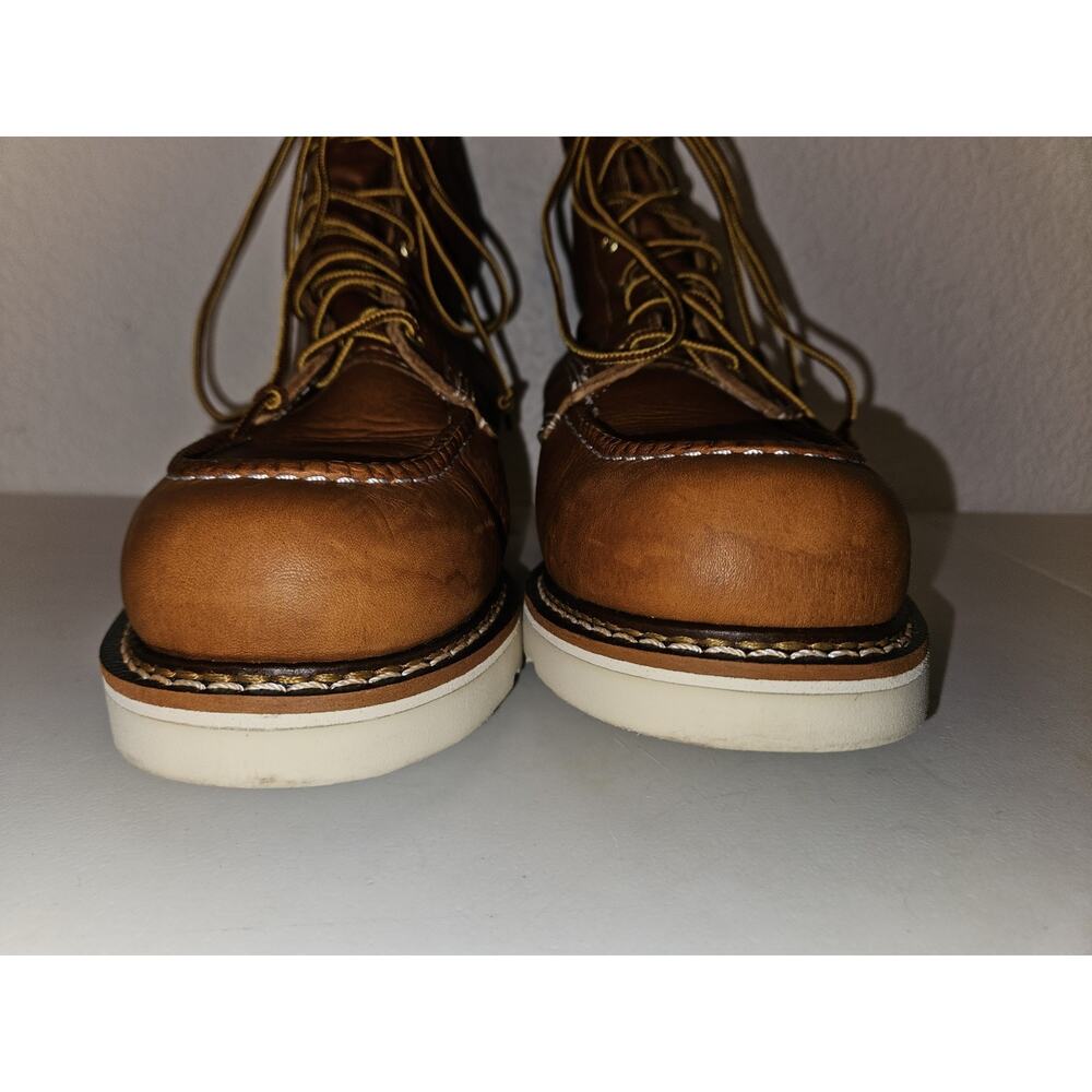 Thorogood American Heritage 8” Moc Toe Work Boots Full-Grain Leather Sz 11 - Picture 5 of 16